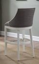 American Woodcrafters Keller Gray/Off-White 26" Barstool-2