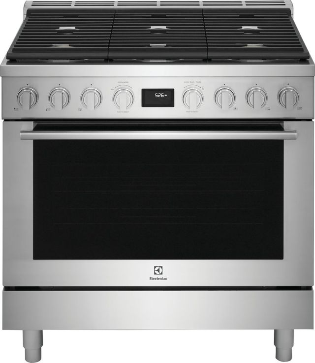Electrolux 36" Stainless Steel Slide In Gas Range-1