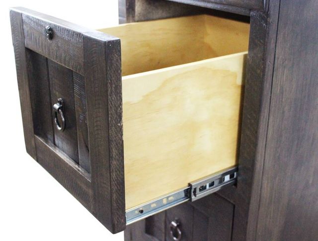 American Heartland Manufacturing Rustic 3-Drawer File Cabinet-4