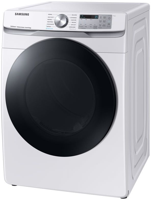 Samsung White Front Load Washer & Gas Dryer Laundry Pair-4
