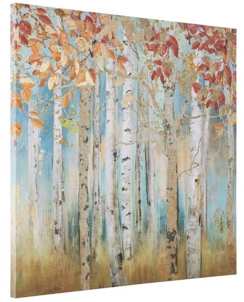 YHD Birch Beauties I Wall Art-2