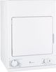 GE® Spacemaker® 3.6 Cu. Ft. White Electric Dryer-4