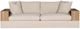 Vanguard® Furniture Embrace Wood Shelf Arm Sofa-1