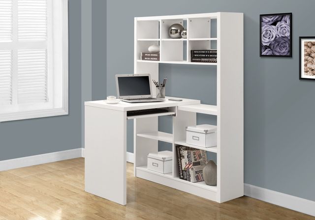 Monarch Specialties Inc. White Computer Desk-2