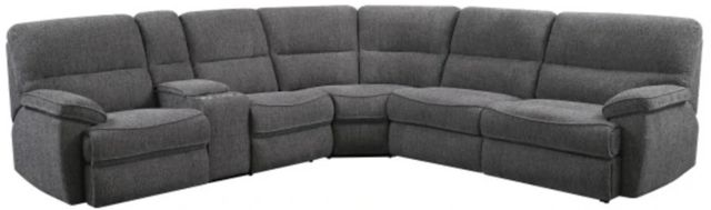 Emerald Home Aurora 3-Piece Lunar Gray Full Sleeper Sectional Set-0