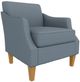 Best® Home Furnishings Customizable Ashelle Leather Chair with Honey Birch Legs-0