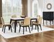Steve Silver Co. Vida Black/Sand Dining Bench-1