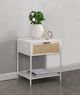 Coaster® Amherst White Side Table with Drawer-4