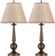 Coaster® Ochanko 2-Piece Bronze/Beige Table Lamps-0