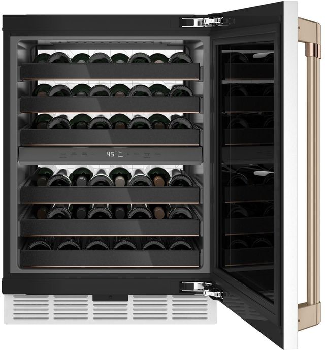Café™ 24" 4.7 Cu. Ft. Matte White Wine Cooler-2
