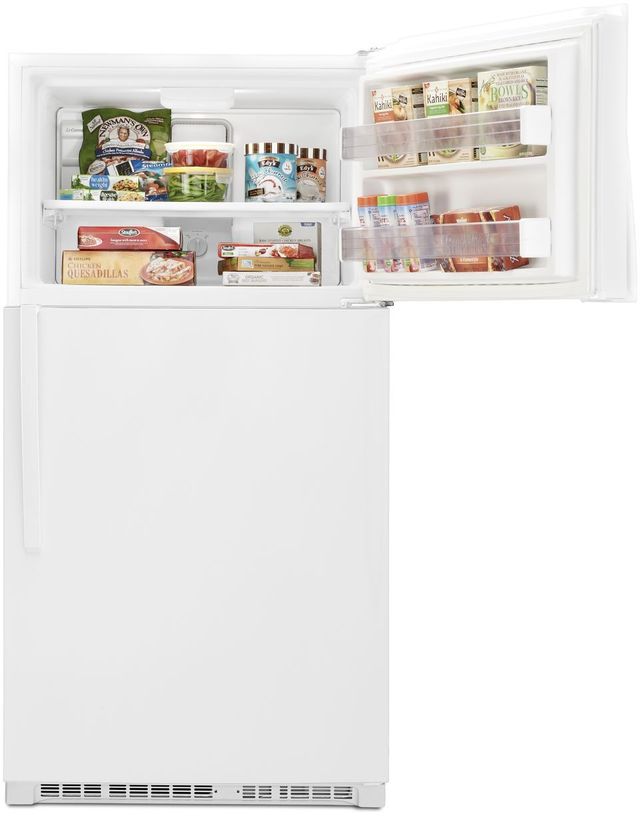Whirlpool® 33 in. 21.3 Cu. Ft. White Top Freezer Refrigerator-6