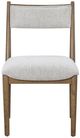 Bernards Elure Latte Crescent Chair-1