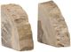 Dovetail Furniture Pedroso 2-Piece Natural Bookend Set-0