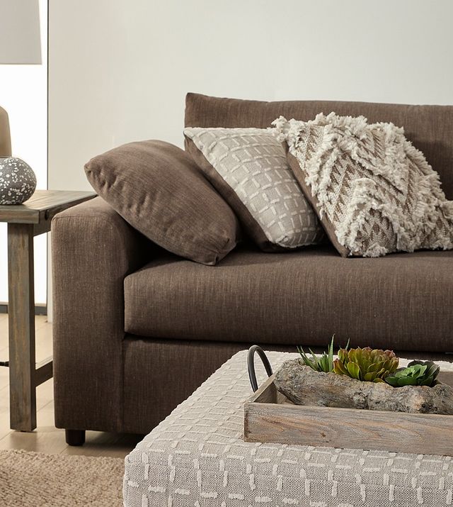 Hughes Furniture® 24500 Lilou Espresso Loveseat-2