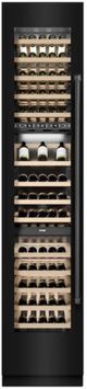 ZLINE 18" 9 Cu. Ft. Black Stainless Steel Triple Zone Column Wine Cooler-2