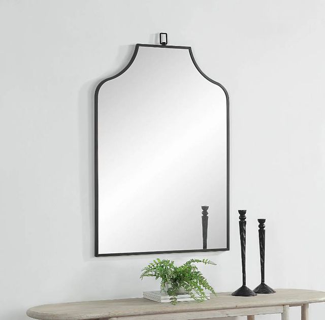 Renwil® Breda Powder Coated Matte Black Mirror-4