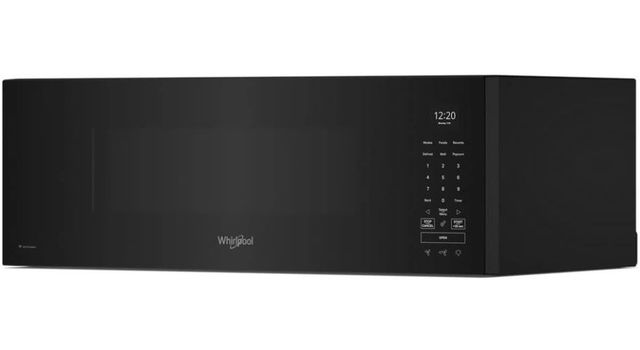 Whirlpool 30" 1.1 Cu. Ft. Black Over the Range Microwave-3