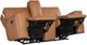 Hooker® Furniture MS Miles Oslo Antelope Power Reclining Loveseat with Power Headrest and Console-5