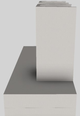 Vent-A-Hood® 48" Stainless Steel Contemporary Wall Mounted Range Hood-1