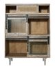 A & B Home Sand Blast White Cabinet-0