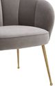 TOV Furniture Peony Grey Velvet Dining Chair-3