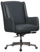 Hooker® Furniture EC Benito Salvo Denim Executive Swivel Tilt Office Chair-0