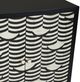 Crestview Collection Capella Black/Cream Accent Cabinet-4