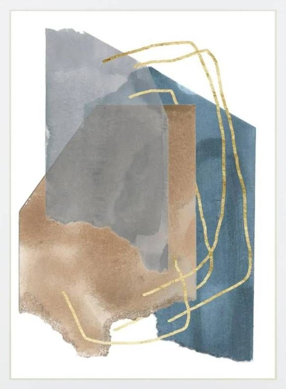 Classy Art Matter Dissolving I by Melissa Wang Wall Art-1