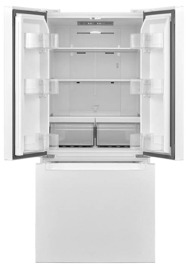Element® 30 in. 18.4 Cu. Ft. White French Door Refrigerator -1