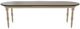 Mavin Customizable 38" x 84" Oval Extendable Dining Table with 18" Leaf-1