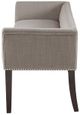 Olliix by Madison Park Grey Welburn Accent Bench-1