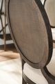 Universal Explore Home™ Montclair Cocoa/Silken Fog Oval Side Chair-4