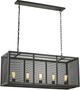 Forty West Charlie Matte Black Island Light-0