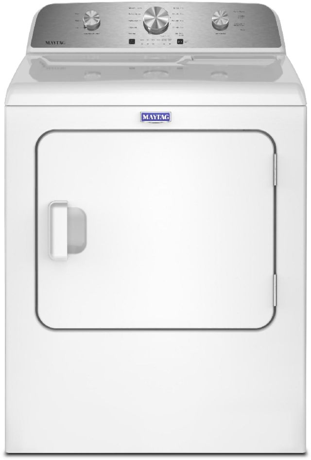 Maytag® White Top Load Washer & Electric Dryer Laundry Pair-2