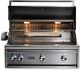 LYNX® Professional 3-Burner Glacier Built In Natural Gas Grill-1