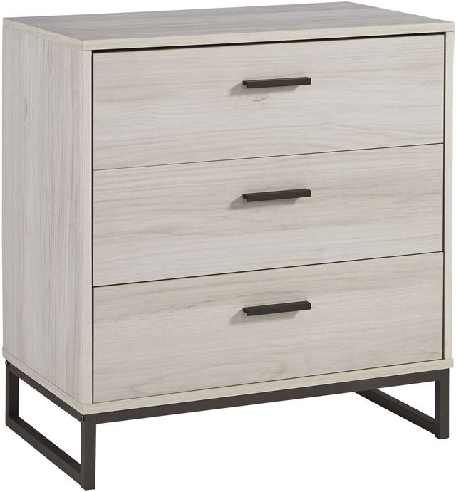 Signature Design by Ashley® Socalle Natural Three Drawer Chest-0