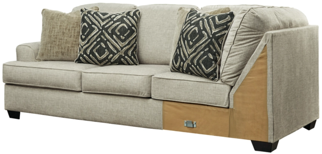 Benchcraft® Wellhaven 2-Piece Linen Left-Arm Facing Sectional-2