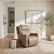 Liberty Furniture Rosalie Safari Gray Leather Single Glider Zero Gravity Power Recliner-1