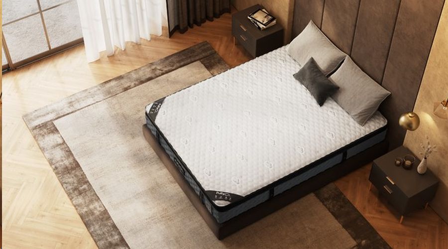 Puffy Lux 2.0 Hybrid 12 Medium Plush Euro Top King Mattress in a Box MoonTree Sleep Mattress Tega Cay SC