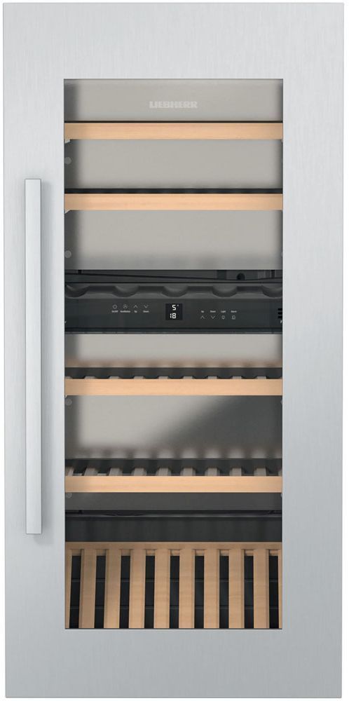 Liebherr 22" 5.6 Cu. Ft. Stainless Steel Buit-In Wine Cooler-0