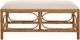 Uttermost® Laguna Crisp White Bench-3