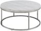 ACME Furniture Zaidee Gray Coffee Table with Nickel Base-0