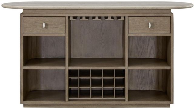 Bernards Trilogy Beige Bar Cabinet-2