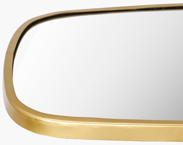 Surya Inverness Gold 15" Accent Mirror-1