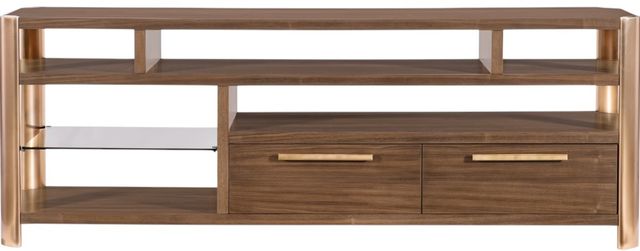 Hooker® Furniture Eleana Light Caramel/Sunlit Bronze Entertainment Console-2