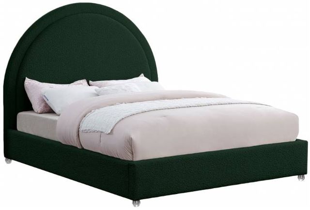 Meridian Furniture Milo Green Queen Bed-0