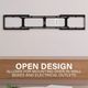 Sanus® Black Super Slim Fixed Position TV Wall Mount for 65" - 140" TVs-5