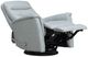 Parker House® Gemini Autumn Aqua Manual Swivel Glider Recliner-1