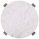 Coast2Coast Home™ Lakeport White Chairside Table with Gray Base-4