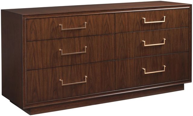 Lexington Home Rendezvous Fenwick Sable Brown Double Dresser-0
